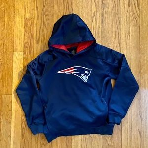 New England Patriots hooded sweatshirt